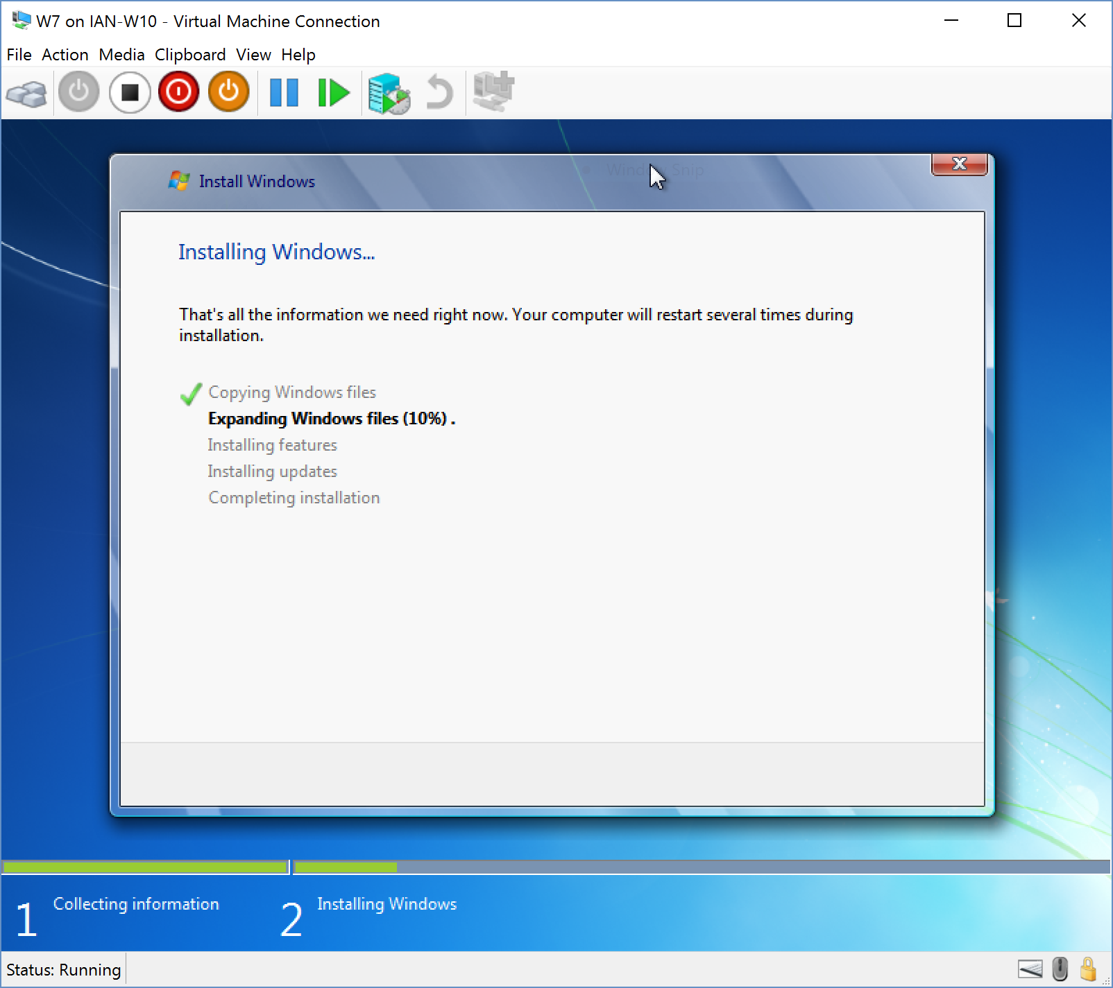 Windows Update Stuck At Registering 100100