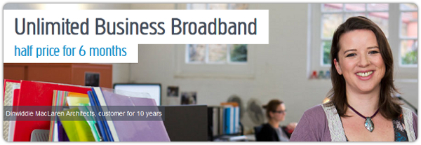 Plusnet Business Banner