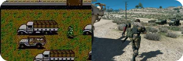 Metal Gear Solid then and now