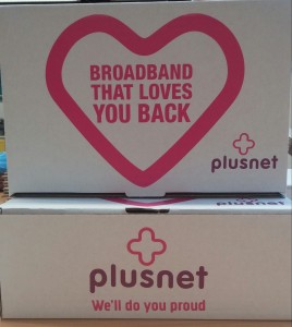 Plusnet Boxes Branded Bloggers