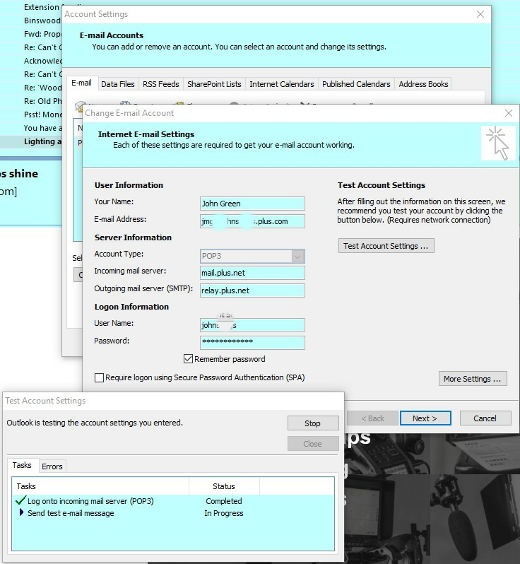 Emails won't send Community