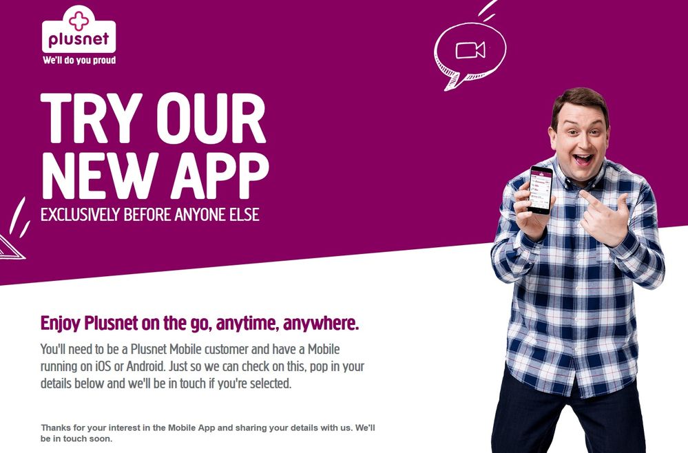 Mobile Beta App Registered