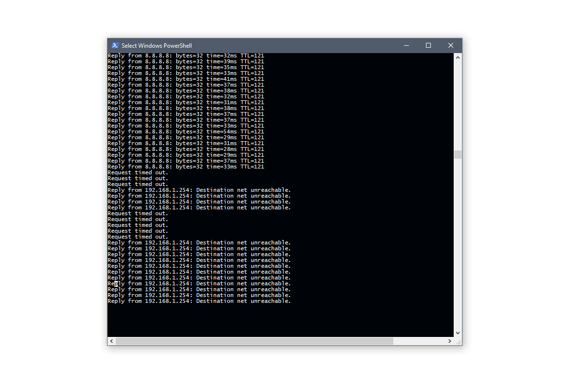 Fixed Connection intermittently drops. Uploads eventuall...