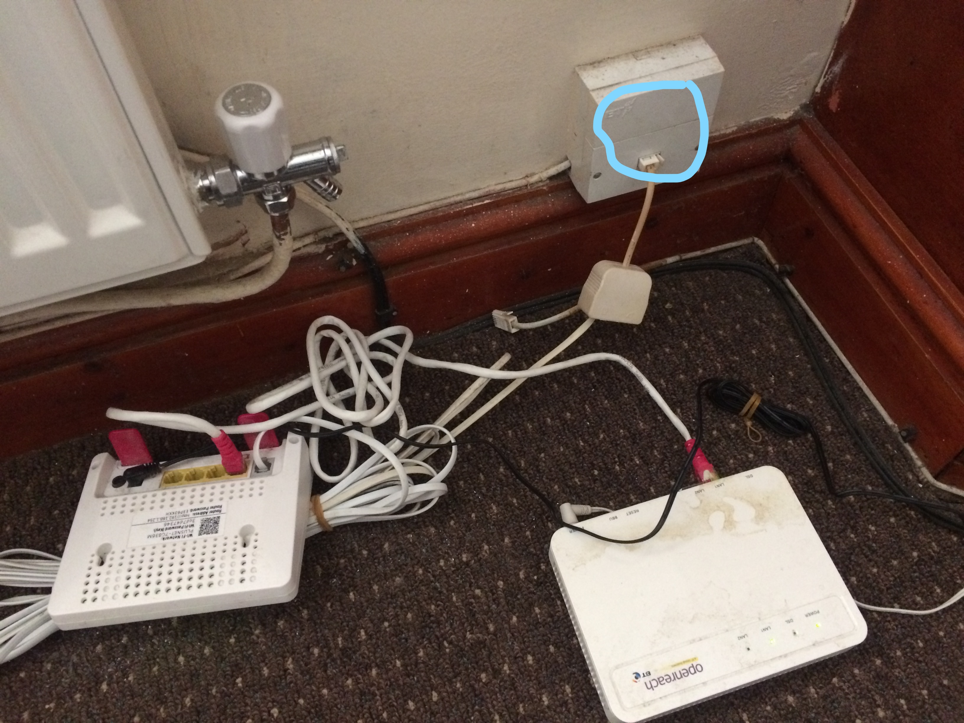 telephone socket for Fiber need to use extension f... Community