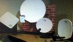 Squarials, Minidishes, and an Amstrad-Fidelity Sky dish...