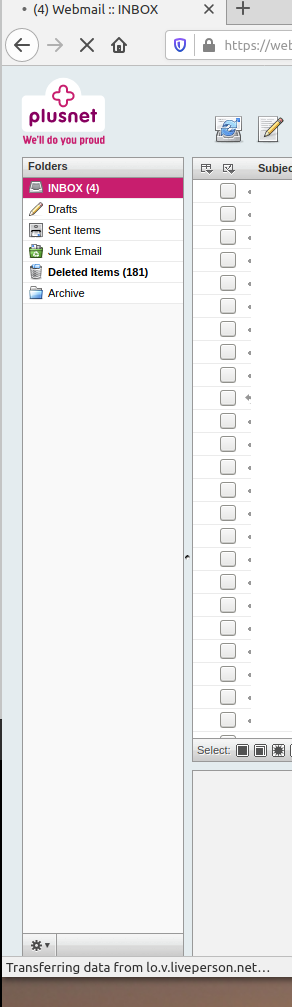 Webmail Login Plusnet Community