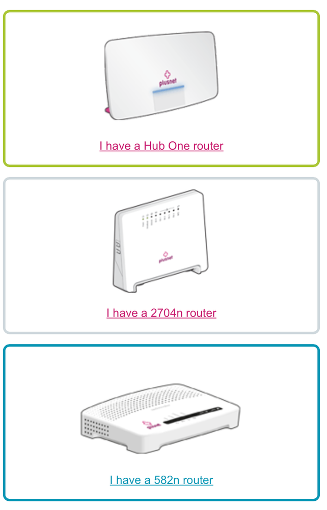 Are the three Plusnet Routers inter-compatible wit... - Plusnet Community