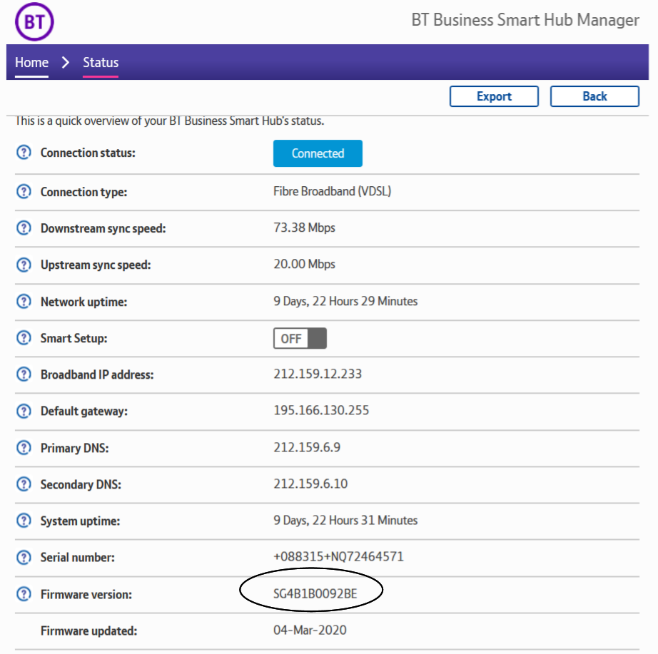 Using the BT Smarthub 6 on a Plusnet Account - Page 12 - Plusnet Community