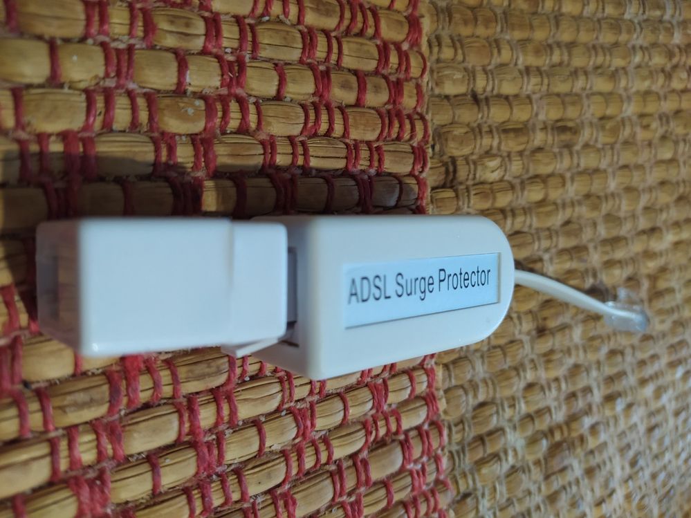 ADSL surge protector