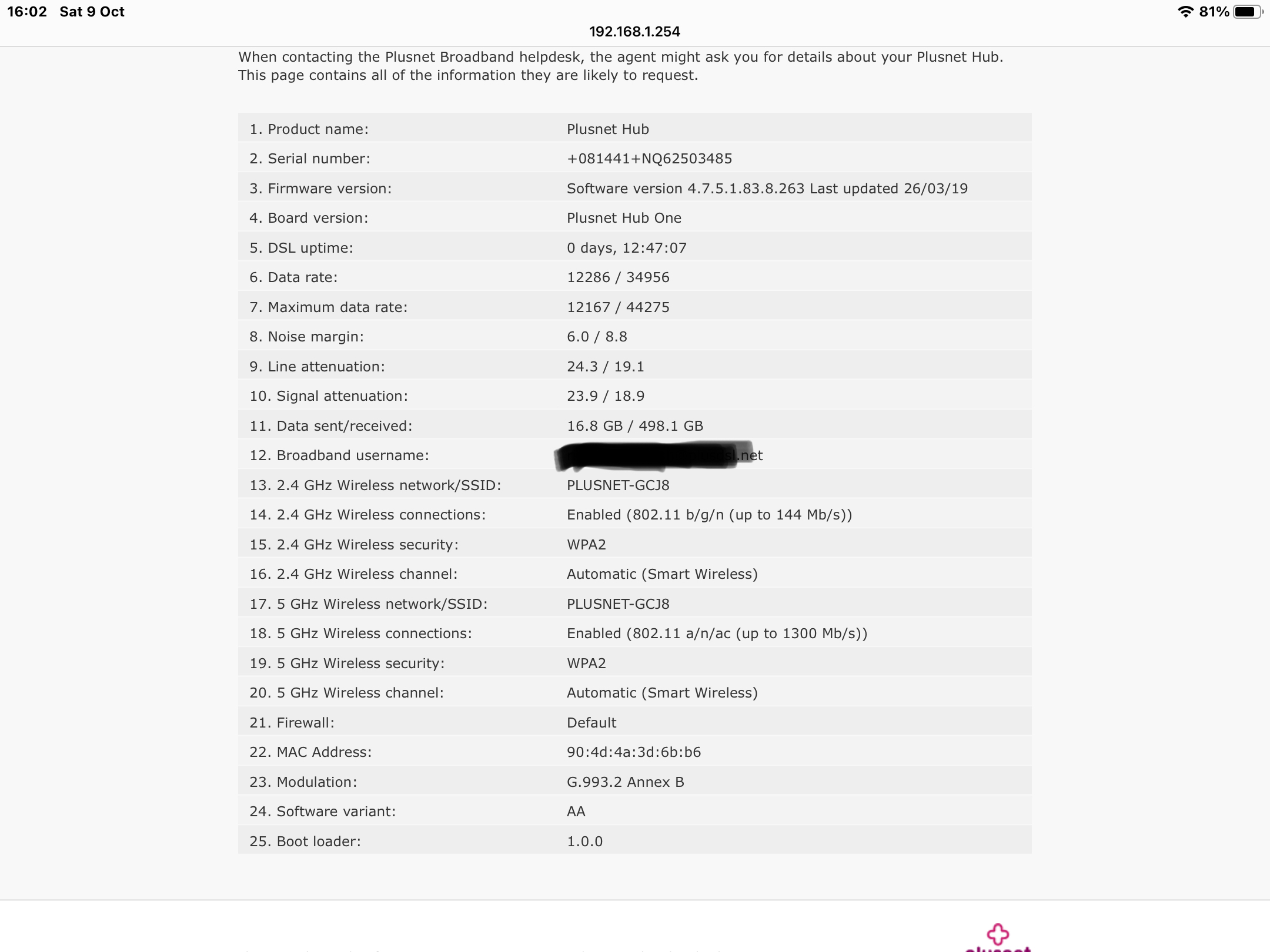Broadband not working at regular times daily Page 5 Community