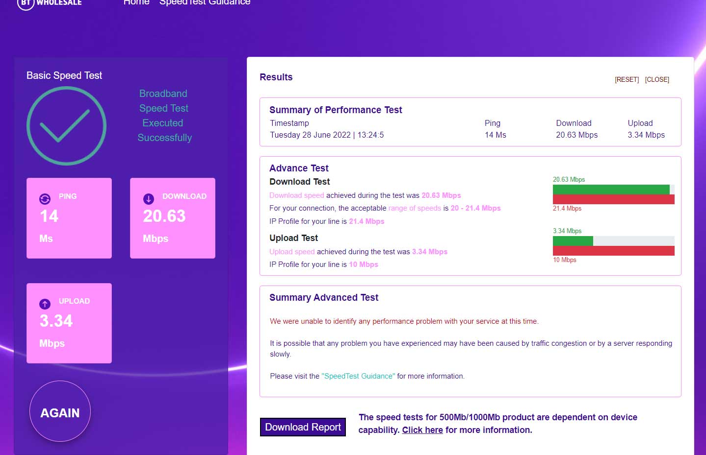 Fixed Recent speed/connectivity issues. Not getting prod... Page 3