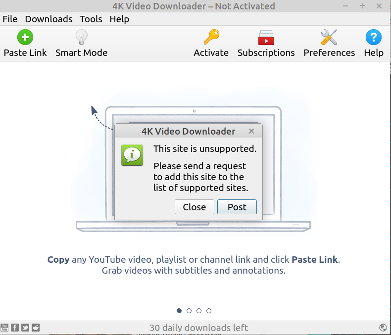 How to Solve 4K Video Downloader Cannot Download/Parsing/Crash Errors