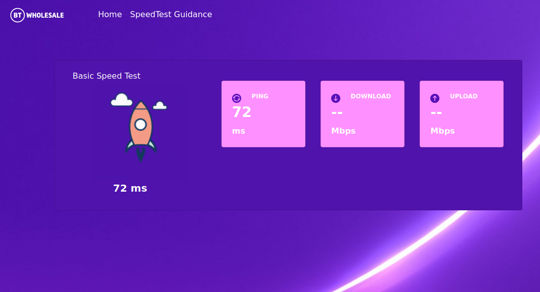 Fixed BT Speed Test Community