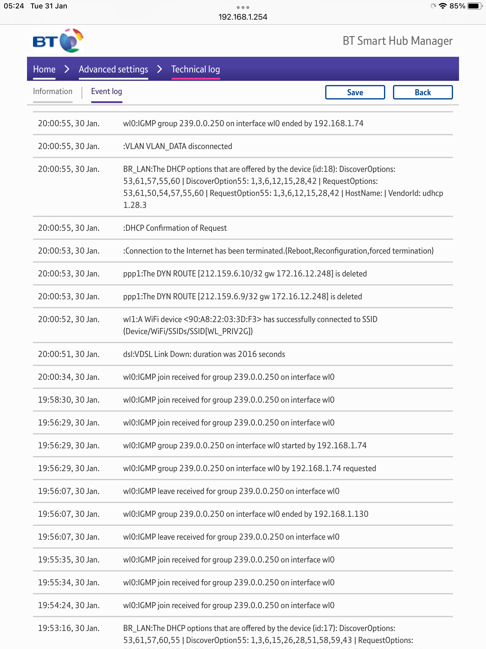 Connection dropping Community