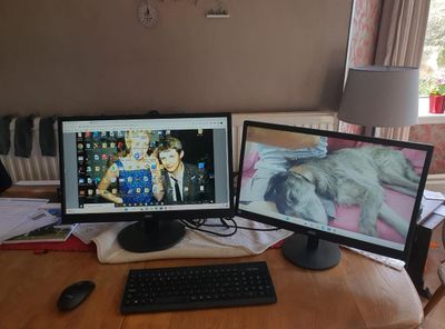 This is my new Machine Win 10 on the left and windows 11 on the right