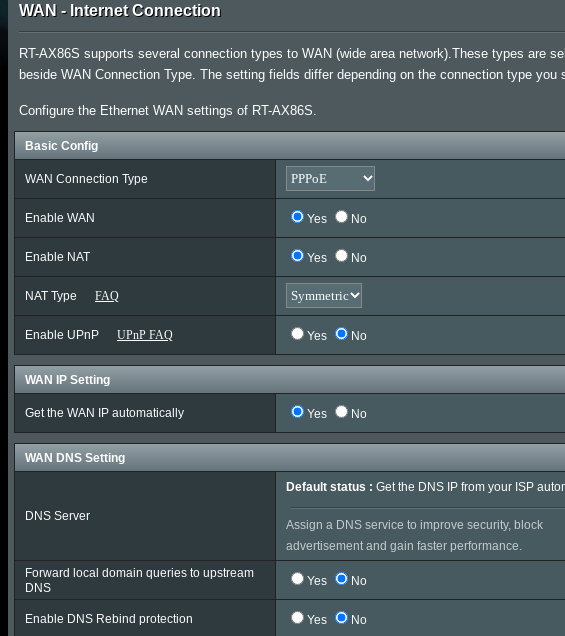 Fixed Issue with new asus router Community
