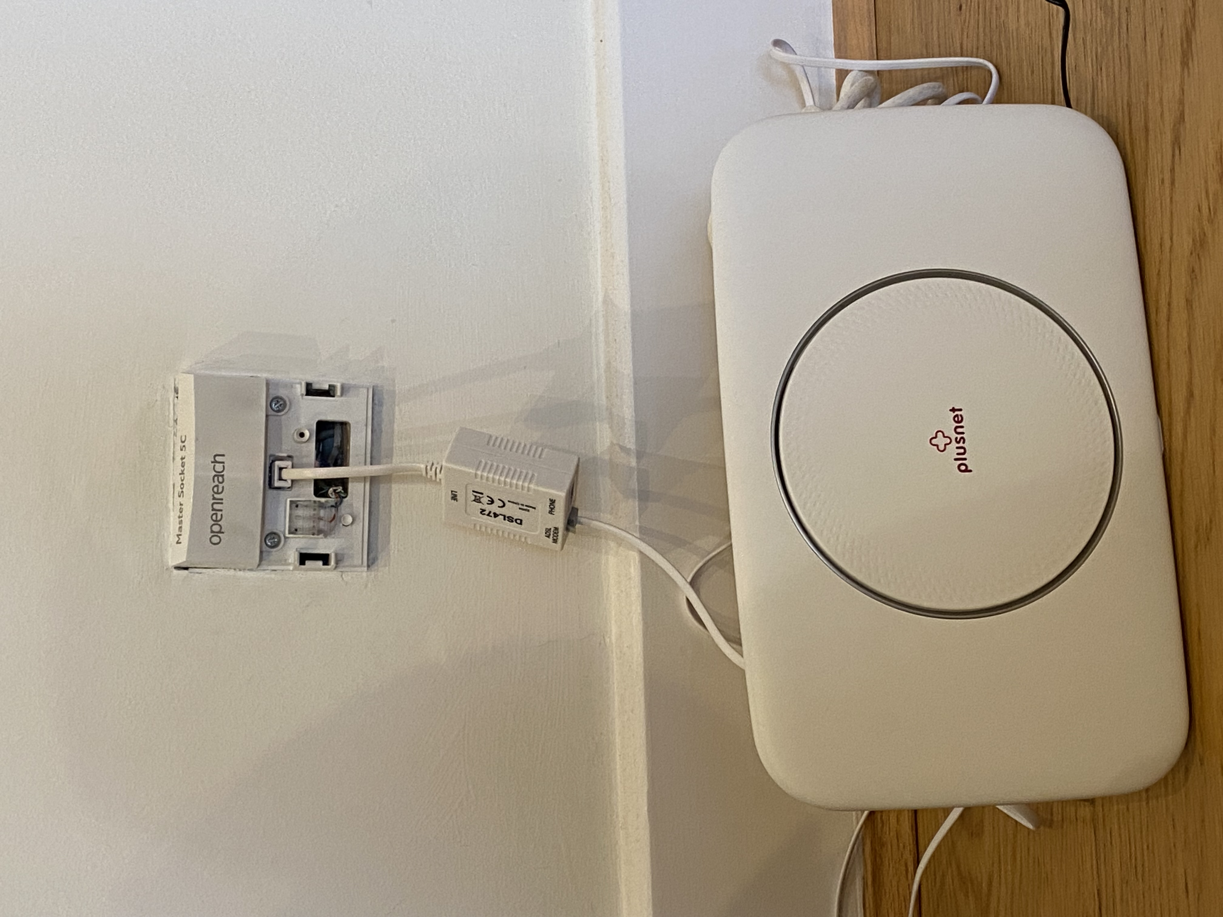 Broadband keep on having flashing orange light Community