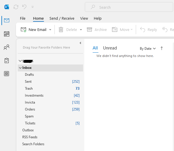 Fixed Outlook downloads emails to subfolders, but not to...