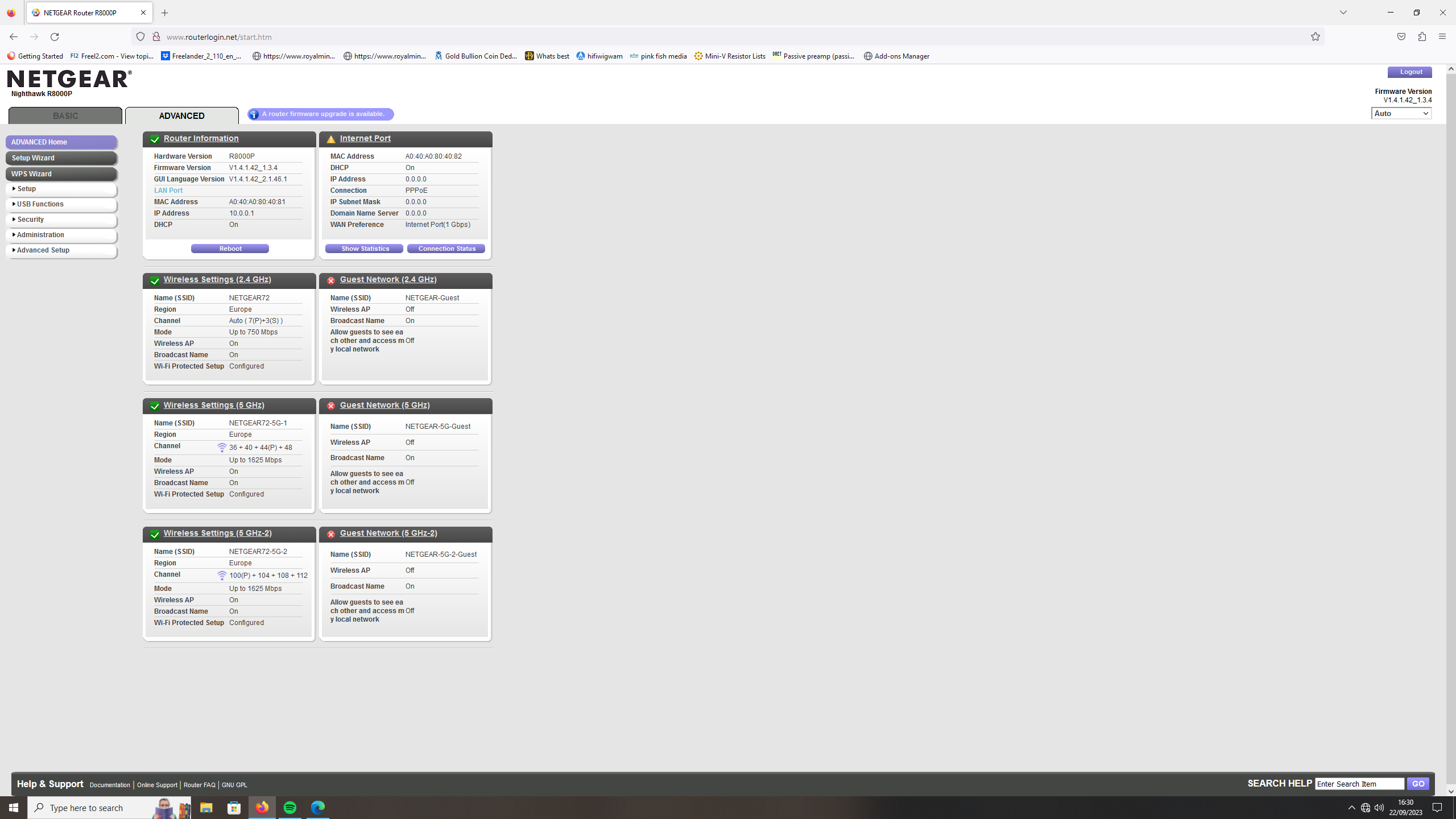 Using others modem/router Community