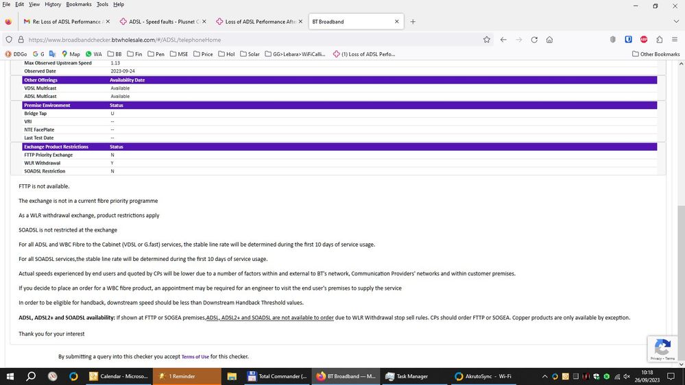 BT BB Checker - Bottom of Screenshot