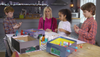 Jenni Falconer entertains the kids with DIY table football