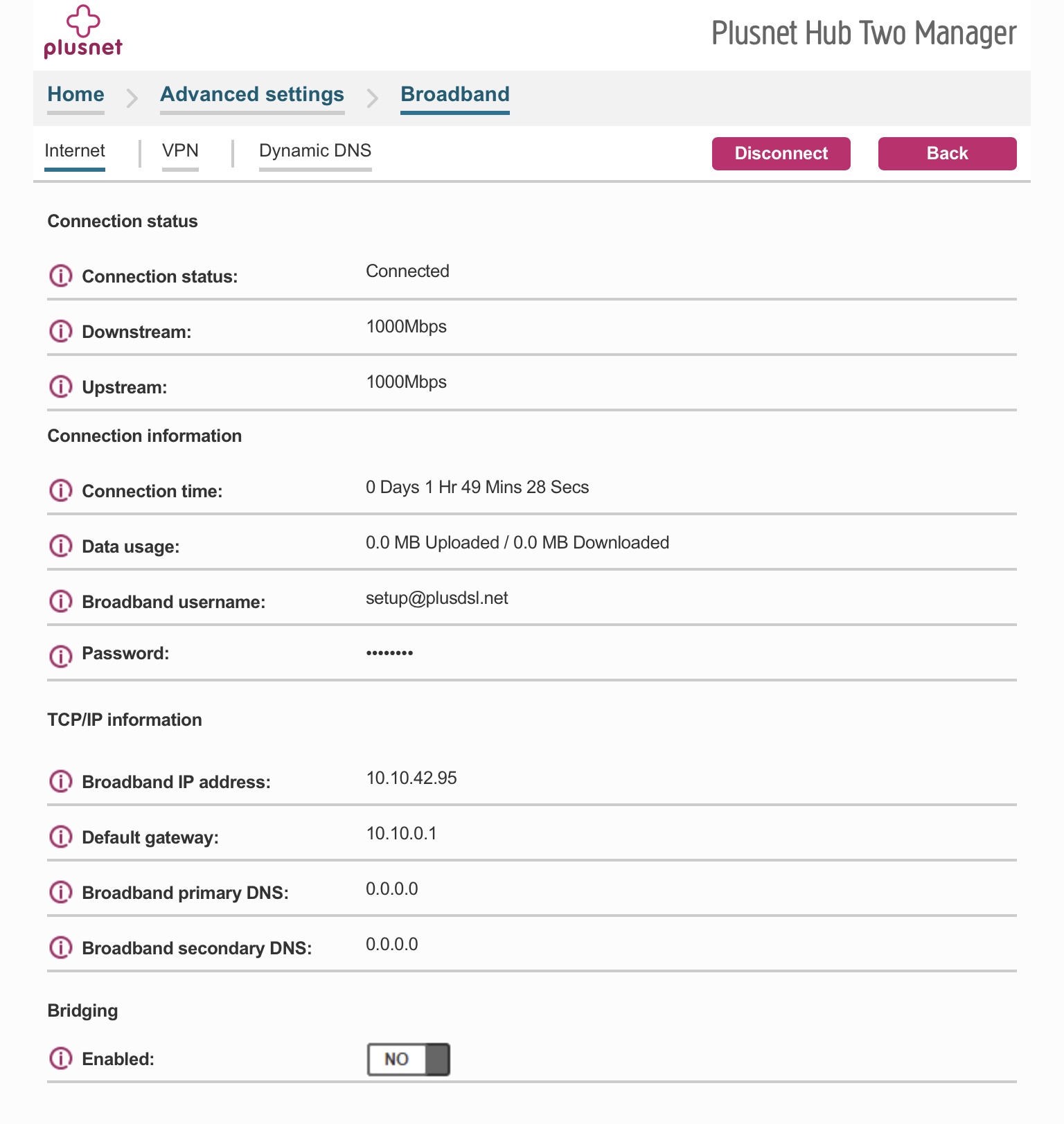 Blue light on router no internet connection. - Plusnet Community
