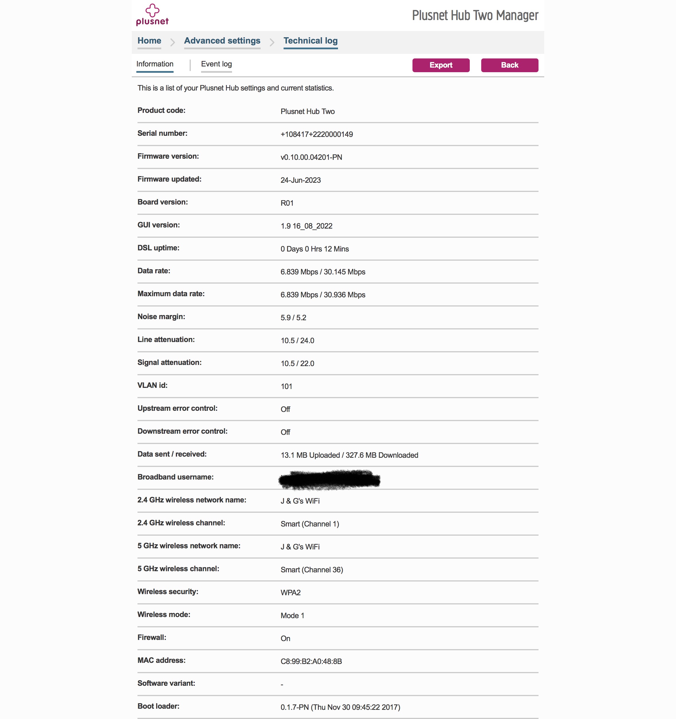 Router connection dropouts - Plusnet Community