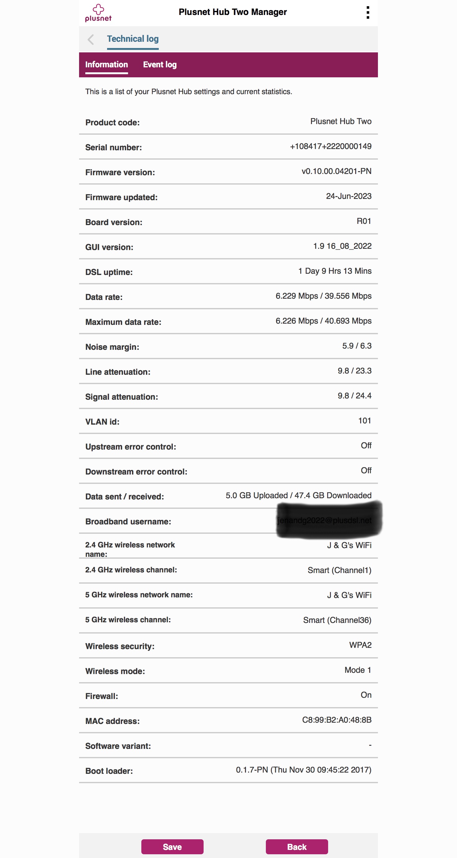 Router connection dropouts - Plusnet Community
