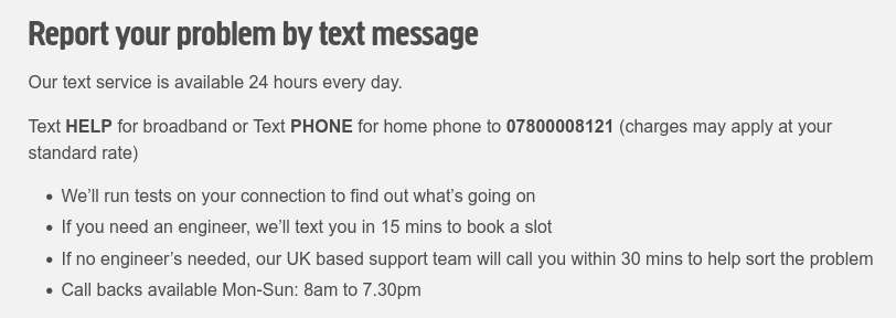 Plusnet Report A Problem Help.png