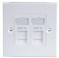 Twin RJ45 Cat6 Socket Faceplate White - SX7062M_PG.png