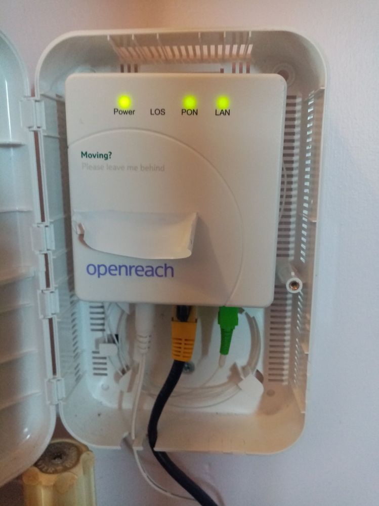Full Fibre physical installation. - Plusnet Community