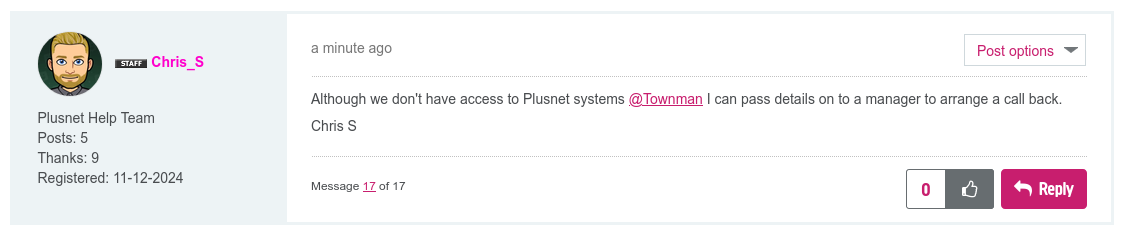 New 'faces'? - Plusnet Community