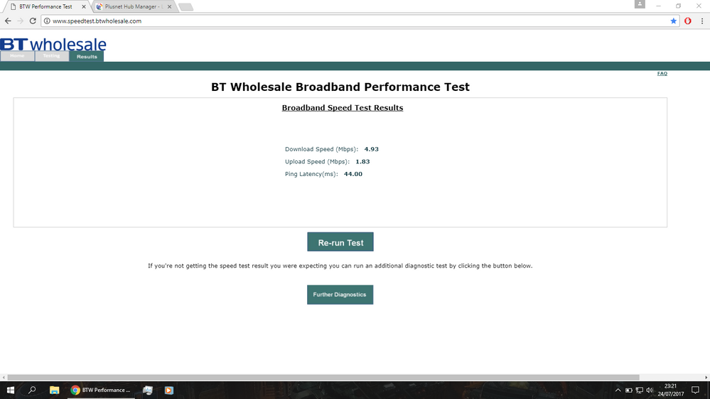 Very Slow Broadband Since "Upgrade" To Fibre - *Up... - Plusnet Community