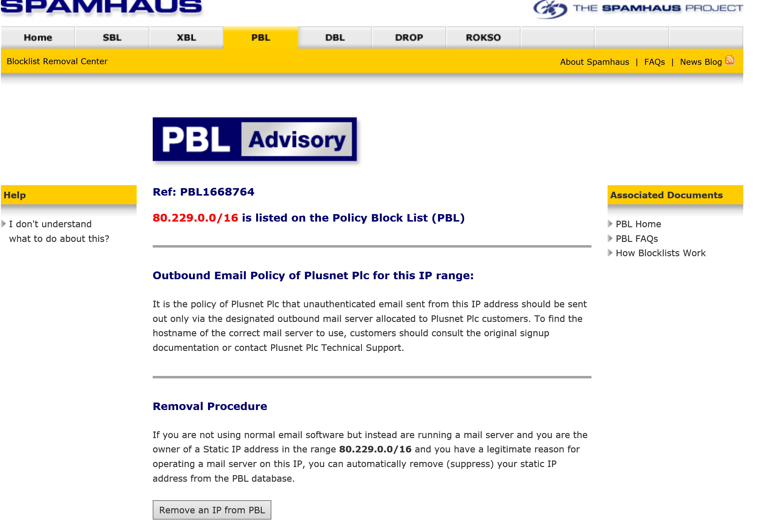 Email Sent Are Being Rejected As Spam Plusnet Community