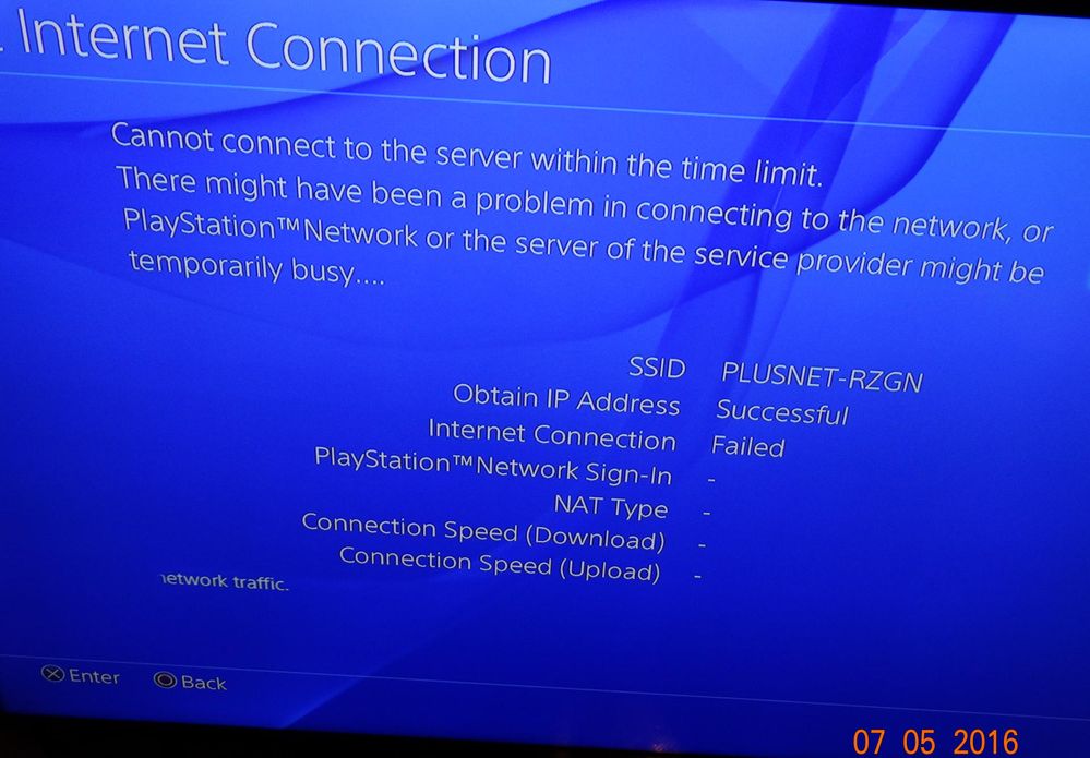..struggling to log into Playstation Network